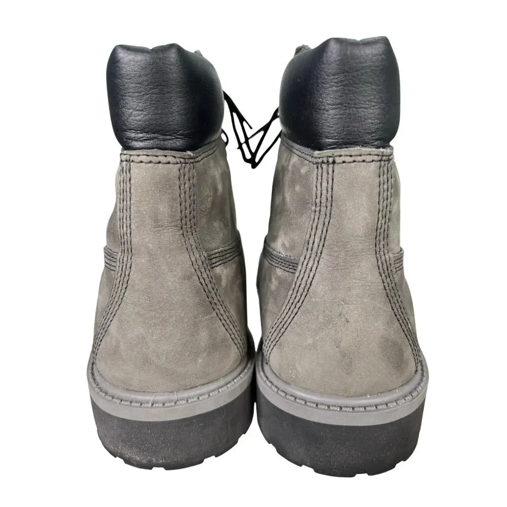 Timberland Men’s 6” Premium Grey Suede Chukka Boot Size US 7